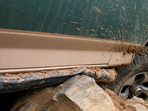 1990 Ford Bronco - Didn't need that nerf bar anyway.