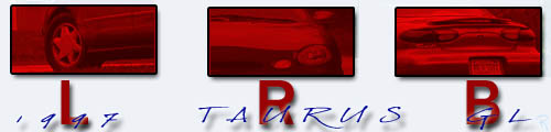 rear of a 1997 Pontiac Firebird with a license plate
