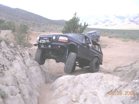 1994 Ford Bronco - I got to drive a little since I did do most of the work