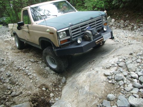 1985 Ford F-150 - The first approach... didn't quite make it...