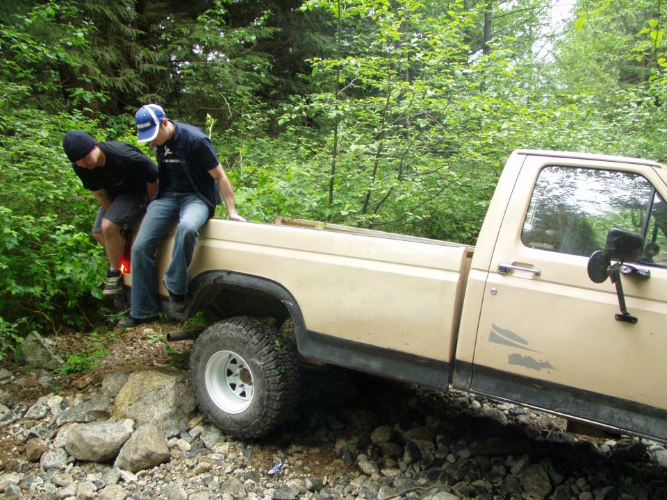 had to add a little extra weight to the back corner... almost went over there...