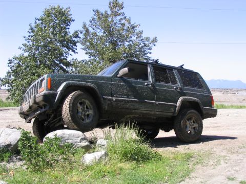 2000 Jeep Cherokee - stock flex