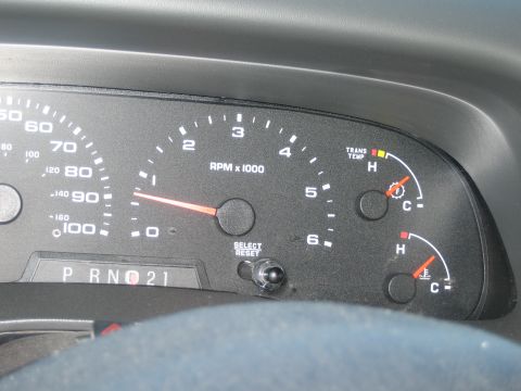 1968 Ford Mustang - The newer ford f-350's come with a factory Trans temp gauge!