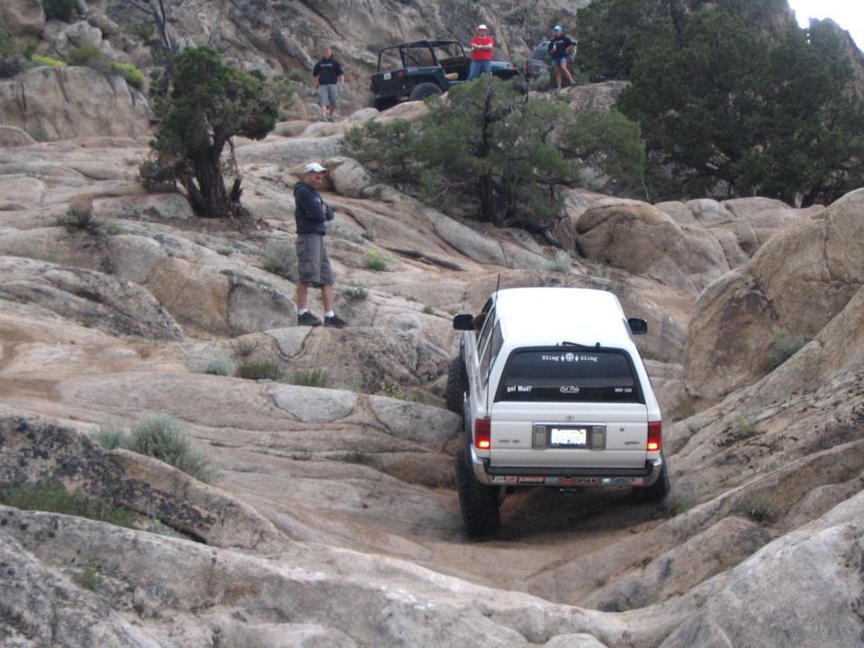 me up the ledge things...