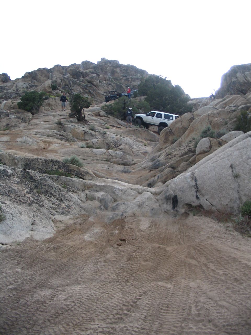 the ledges...