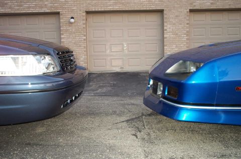 1998 Ford Crown Victoria - The 1998 Police Interceptor and the 1990 5.7L G92 IROC-Z.