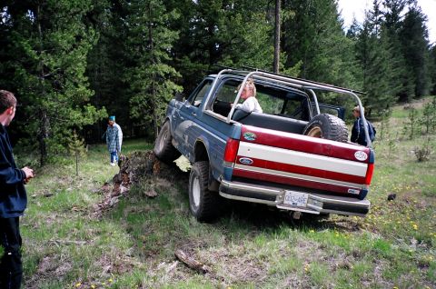1990 Ford Bronco - Flex test 3