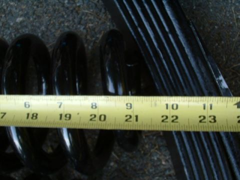 1991 Ford Bronco - These springs are 21 1/4" long