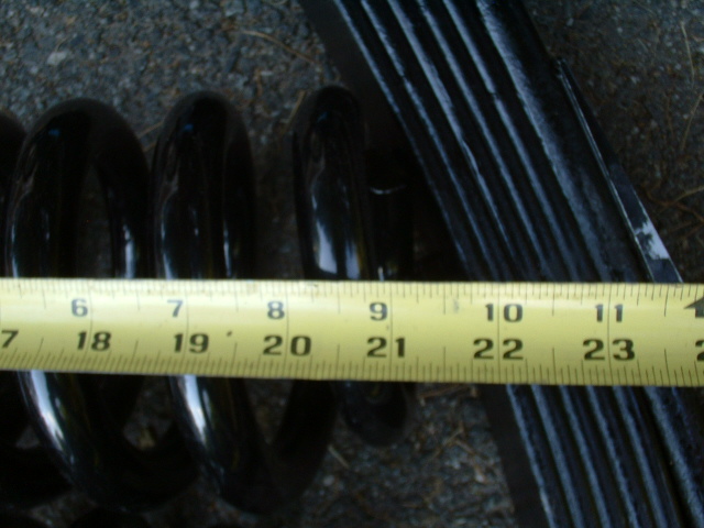 These springs are 21 1/4" long