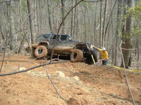 1995 Ford Bronco - Guess who's on the other end of the tow line