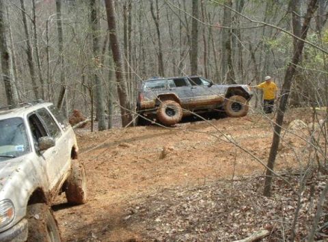 1995 Ford Bronco - Guess who's on the other end of the tow line
