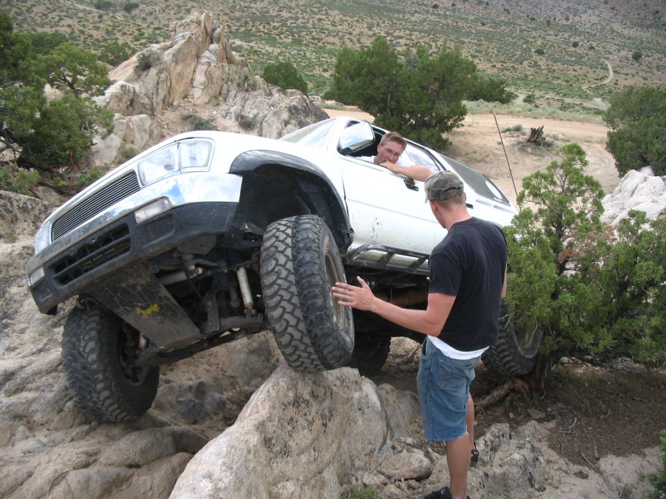 me trying to get out of the fender eater...