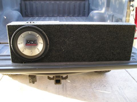 1999 Ford F-150 - 10" MTX 6000 thunder mounted
