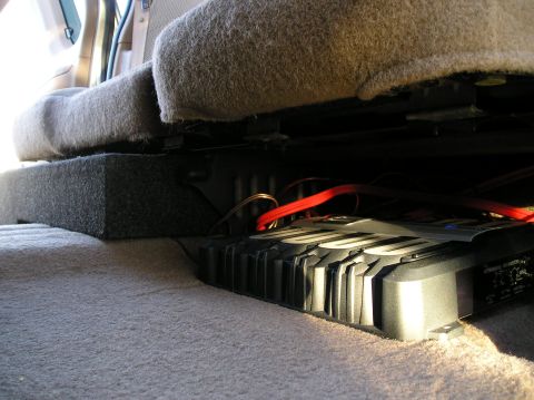 1999 Ford F-150 - amp location....wiring and mounting still in the works