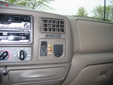 2001 Ford Excursion - A/V Composite inputs and switched AC Power Port