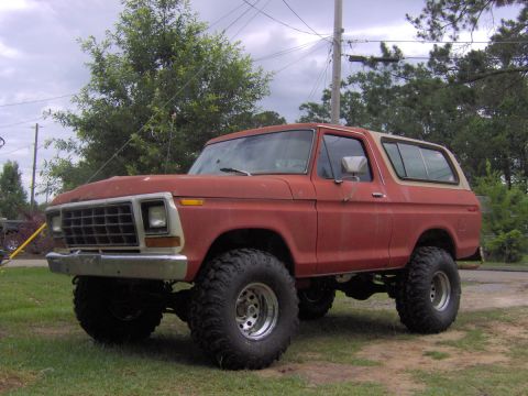 1979 Ford Bronco - after my lift & tires