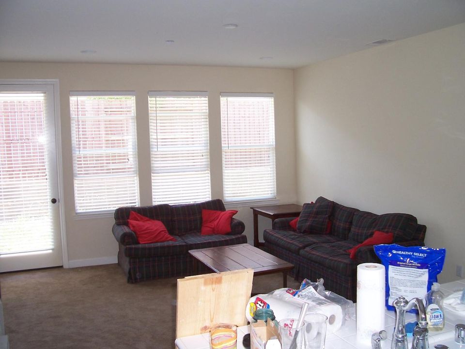 living room w/ couches