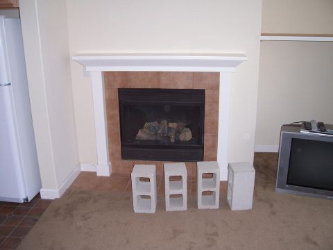 1998 Ford Ranger - fireplace and entertainment center stand pieces