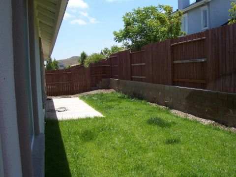1998 Ford Ranger - backyard, taken from end of side yard in previous picture