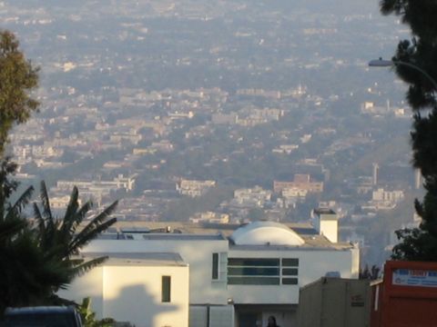 1990 Ford Bronco - The house we were working at had the most incredible view!! it located up in the hollywood hills