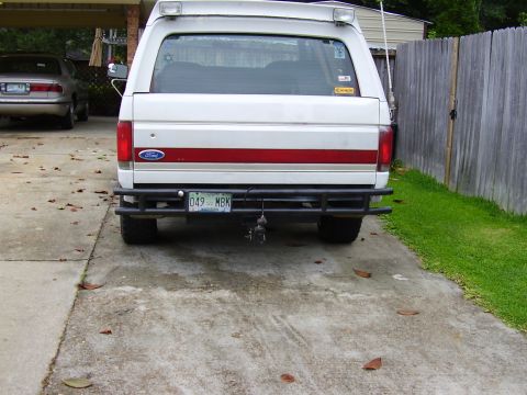 1990 Ford Bronco - before lift rear view