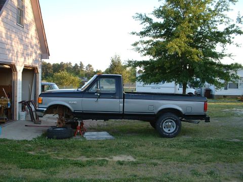 1987 Ford F-150 - Hint: It has nothing to do with the suspension :(