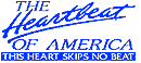 1987 Chevrolet C/K Pickup - Logo text reads "The Heartbeat of America" and "This Heart Skips No Beat".