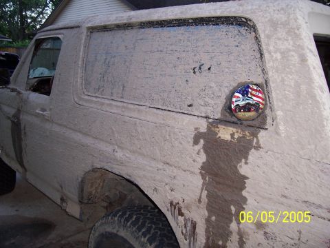 1987 Ford Bronco - gotta advertise!