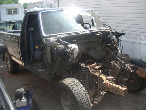 1990 Ford Bronco - old owner cried when I showed him this pic..... he loved this truck
