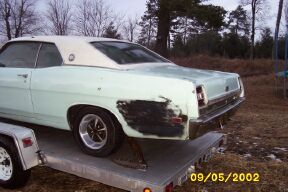 1969 Ford Torino - Left rear quarter