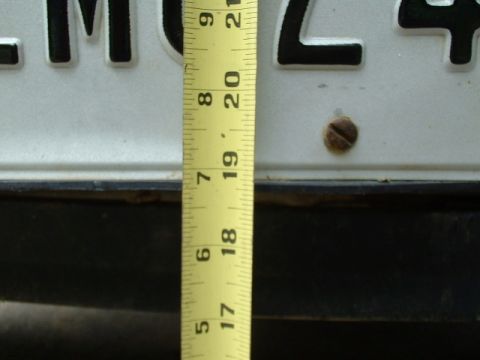 1991 Ford Bronco - another shot of the from bumper before