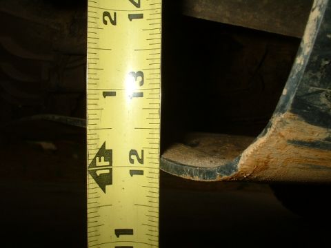 1991 Ford Bronco - skidplate measurement before the lift