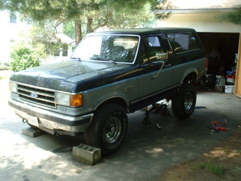 1991 Ford Bronco - More funny rake....