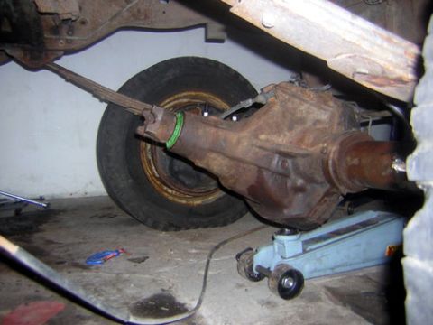 1995 Ford Bronco - better pinion angle shot