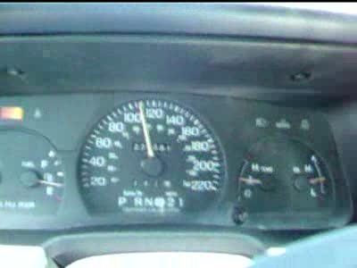 1995 Ford Crown Victoria - a 70 to 125 mph video