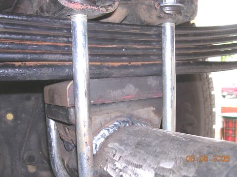 1994 Ford Bronco - I tried finding some new "better" perches, but decided that the original cast steel ones were hard to beat. here it is welded with the ORD…
