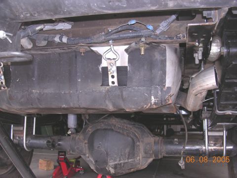 1994 Ford Bronco - the plan is to build a better skid should I need one after the wheelbase stretch