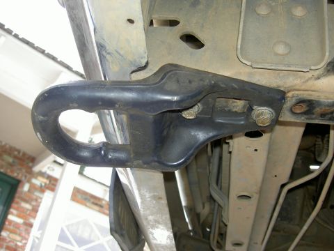 1988 Ford Bronco - Underside Shot