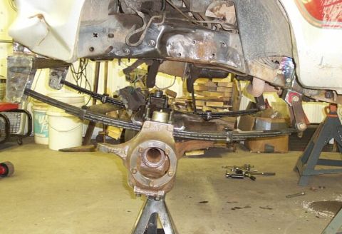 1986 Ford Ranger - With the shorter rear hanger caster is approx +7 to 7.5; should be perfect