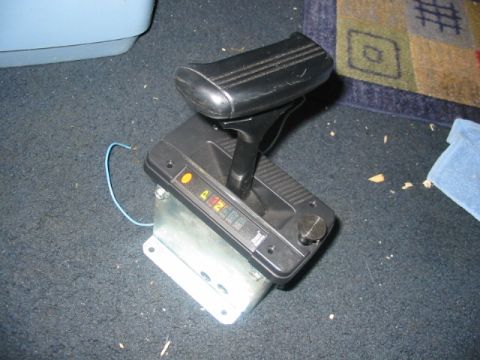1985 Ford LTD Crown Victoria - An automatic transmission shifter assembly is shown, with gear indicators visible.