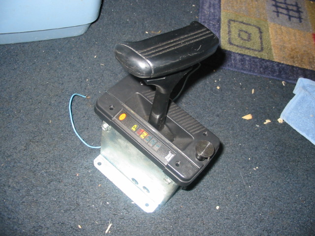Automatic transmission shifter with P, R, N, D, 2, 1 indicators