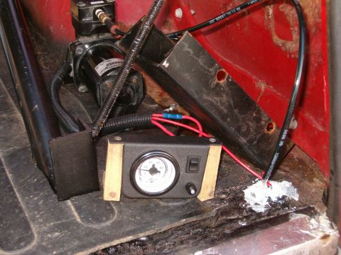 1979 Ford Bronco - My on board air compressor, it is the motor from a dually air ride suspension.