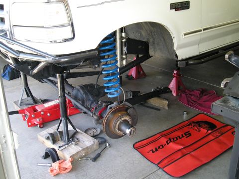 1993 Ford Bronco - installing