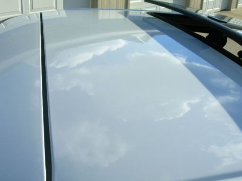 1992 Ford Probe - first application of S100 paste wax