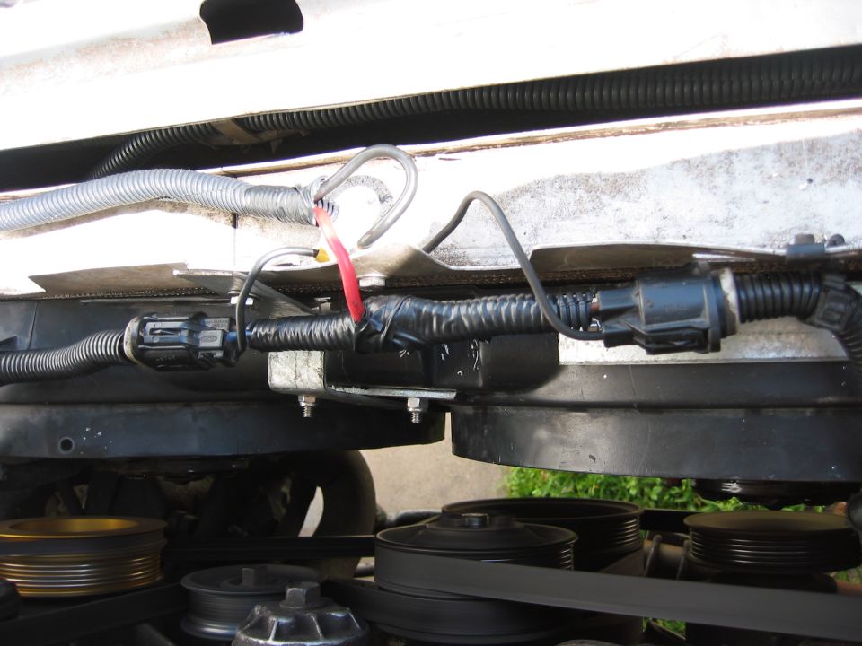 My wiring job. Not sure I like it, not waterproof enough but its good for now until I do a massive rewiring job and add in my Thunderbird fuse box to all my accessories.