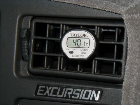 2002 Ford Excursion - Taylor Digital Temperature Probe