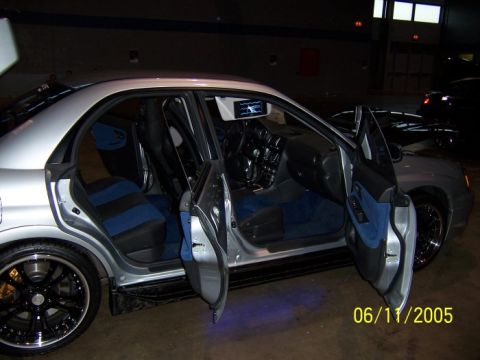 2005 Ford Focus - Customized Subaru Impreza interior and side view, dated 06/11/2005.