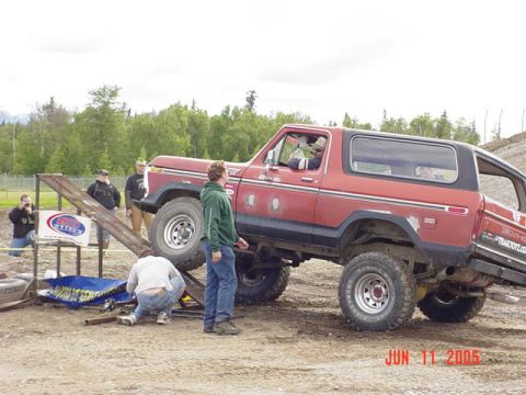 1978 Ford Bronco - Not much flex...but it will improve someday