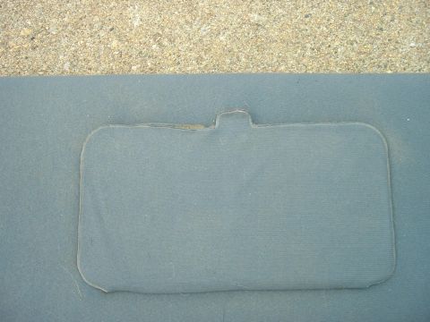 1989 Ford Bronco - Interior door panel detail with cutout and Supermotors.net logo.