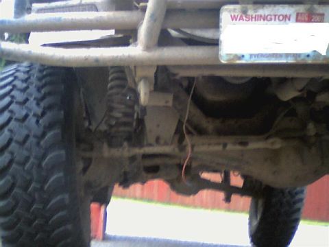 1987 Ford Bronco II - front spring and spacer 2" of spacer gives 3" lift on a TTB front end